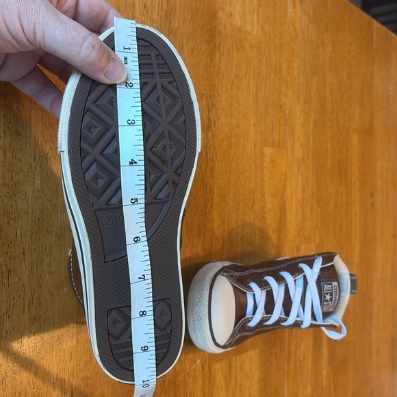 Converse All Star Chuck Taylor Boot High Top Leather boy’s Size 3 650456C - Picture 11 of 11